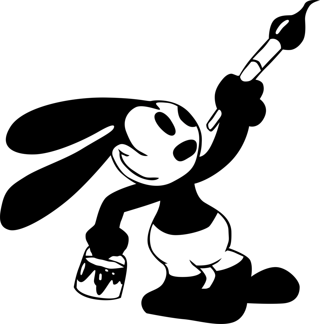 Download PNG image - Oswald The Lucky Rabbit PNG Photo 