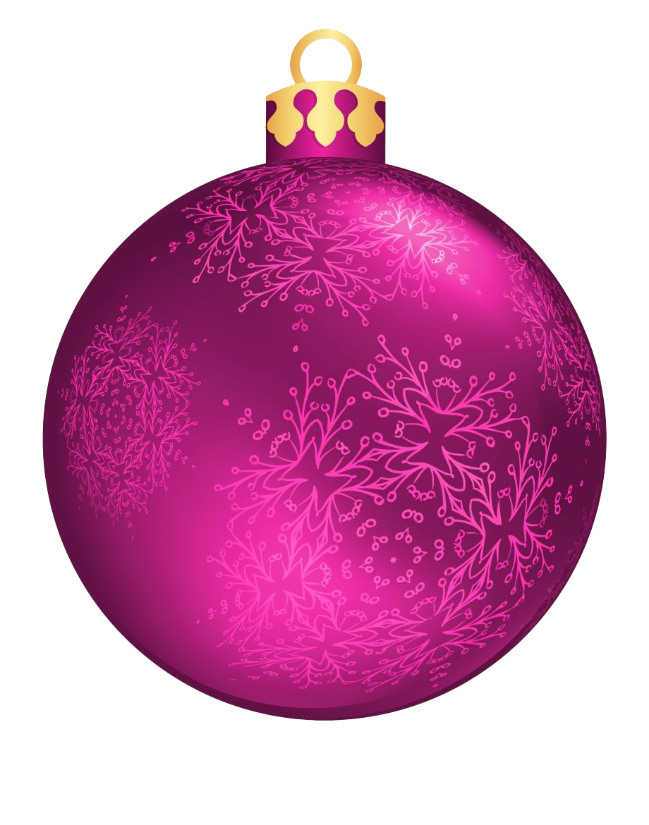 Download PNG image - Purple Christmas Ball PNG Transparent Image 