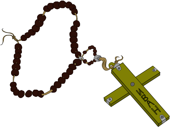 Download PNG image - Rosary Transparent Background 