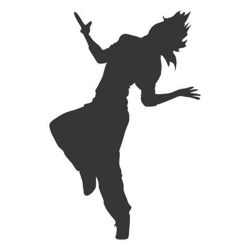 Download PNG image - Silhouette Girl Dancing Vector PNG Photos 
