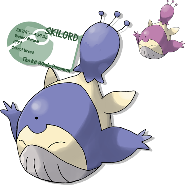 Download PNG image - Wailord Pokemon PNG HD 