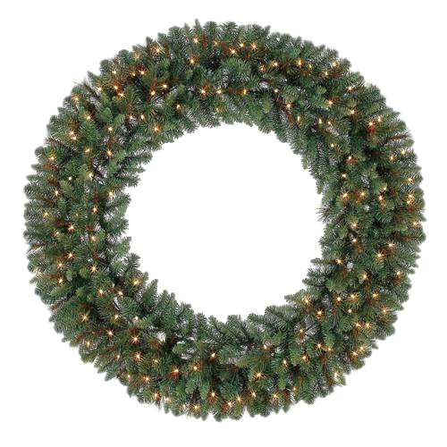 Download PNG image - Christmas Wreath PNG Image 