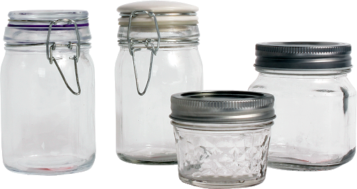 Download PNG image - Empty Glass Jar PNG Clipart 