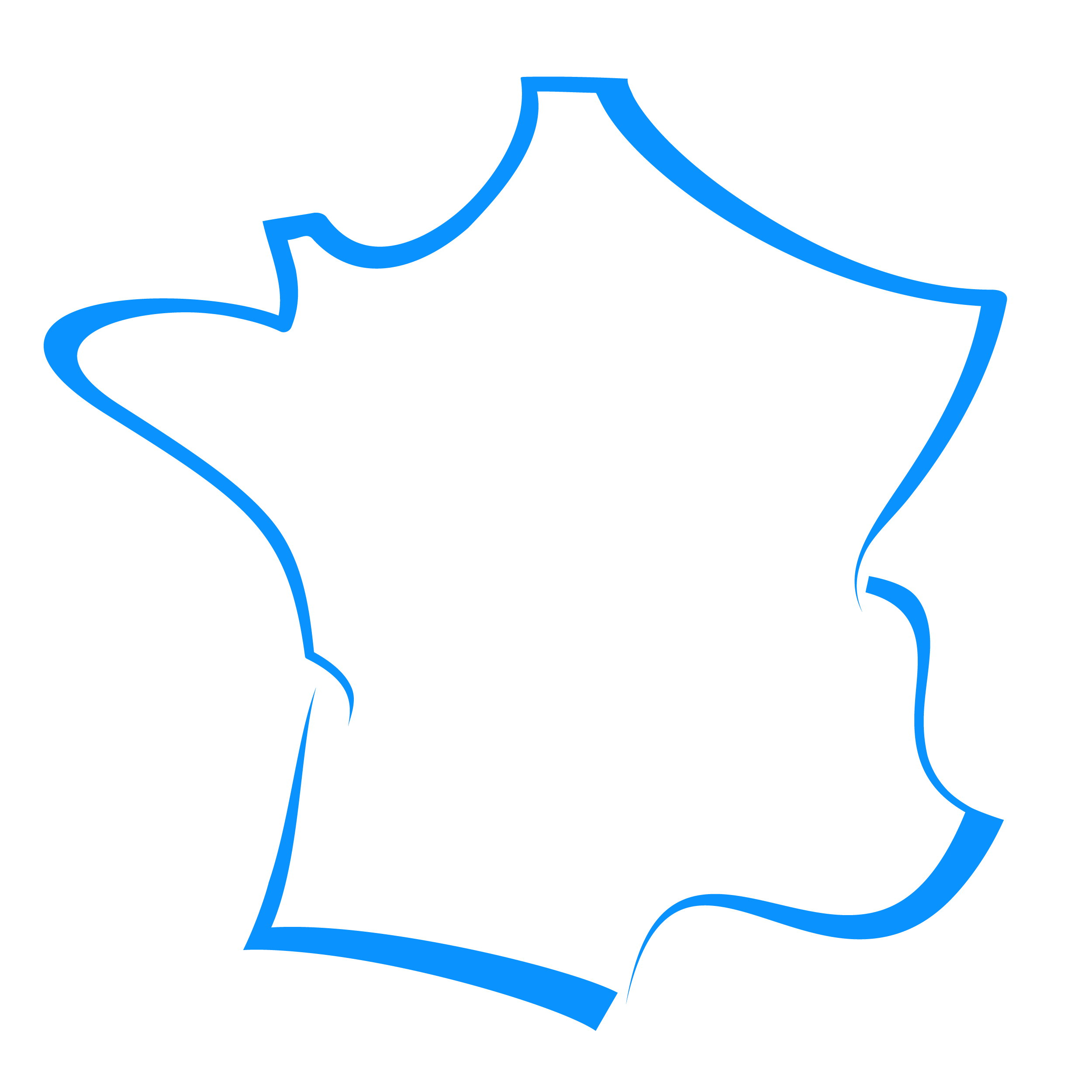 Download PNG image - France Vector Map PNG Pic 
