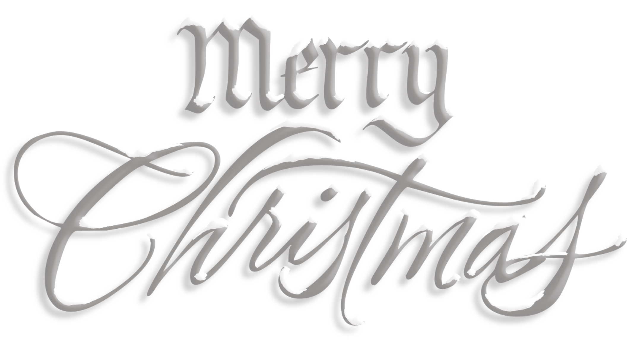 Download PNG image - Happy Christmas Text PNG HD 