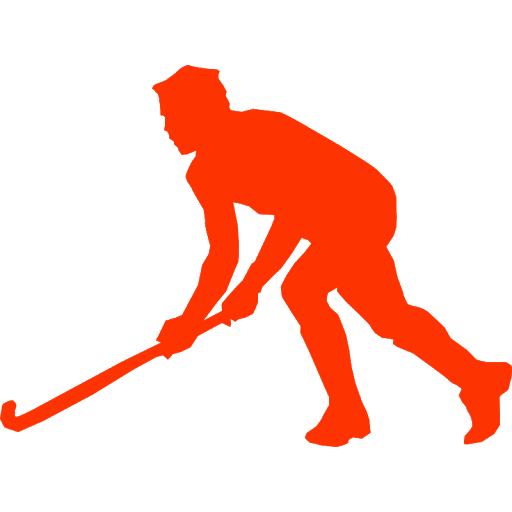 Download PNG image - Player Silhouette Field Hockey Transparent PNG 