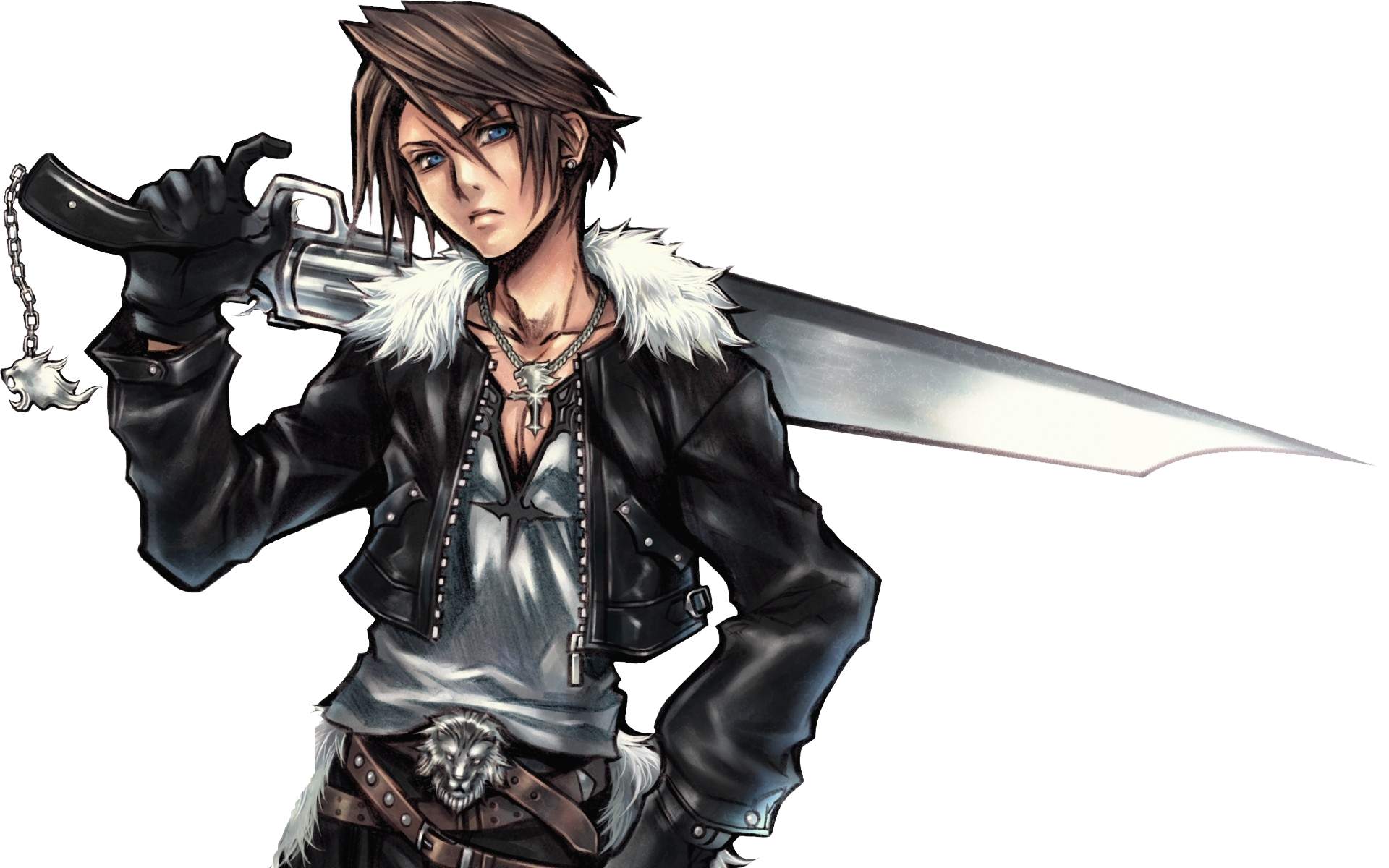 Download PNG image - Squall Leonhart PNG Photos 