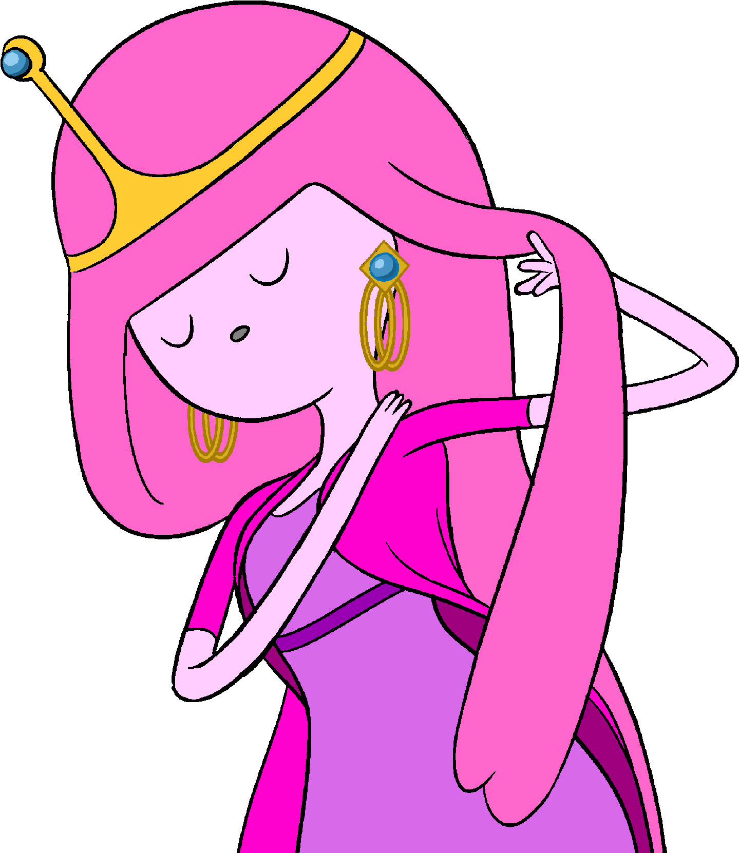 Download PNG image - Adventure Time Princess PNG Photos 