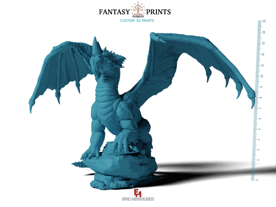 Download PNG image - Ancient Blue Dragon PNG Isolated HD 