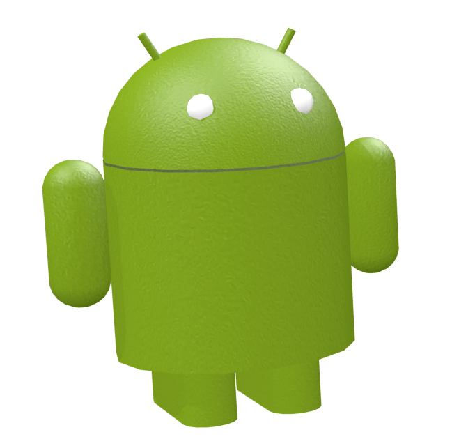 Download PNG image - Android Robot Green PNG Image 