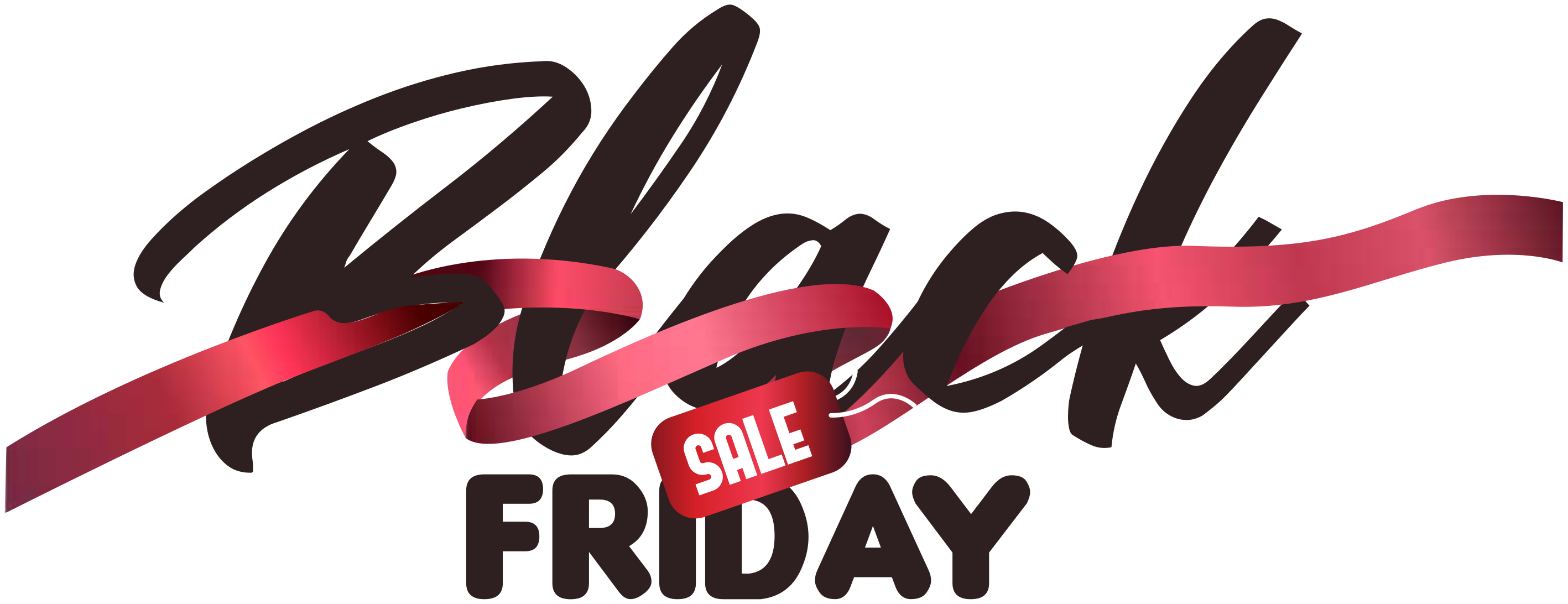 Download PNG image - Black Friday Text PNG File 