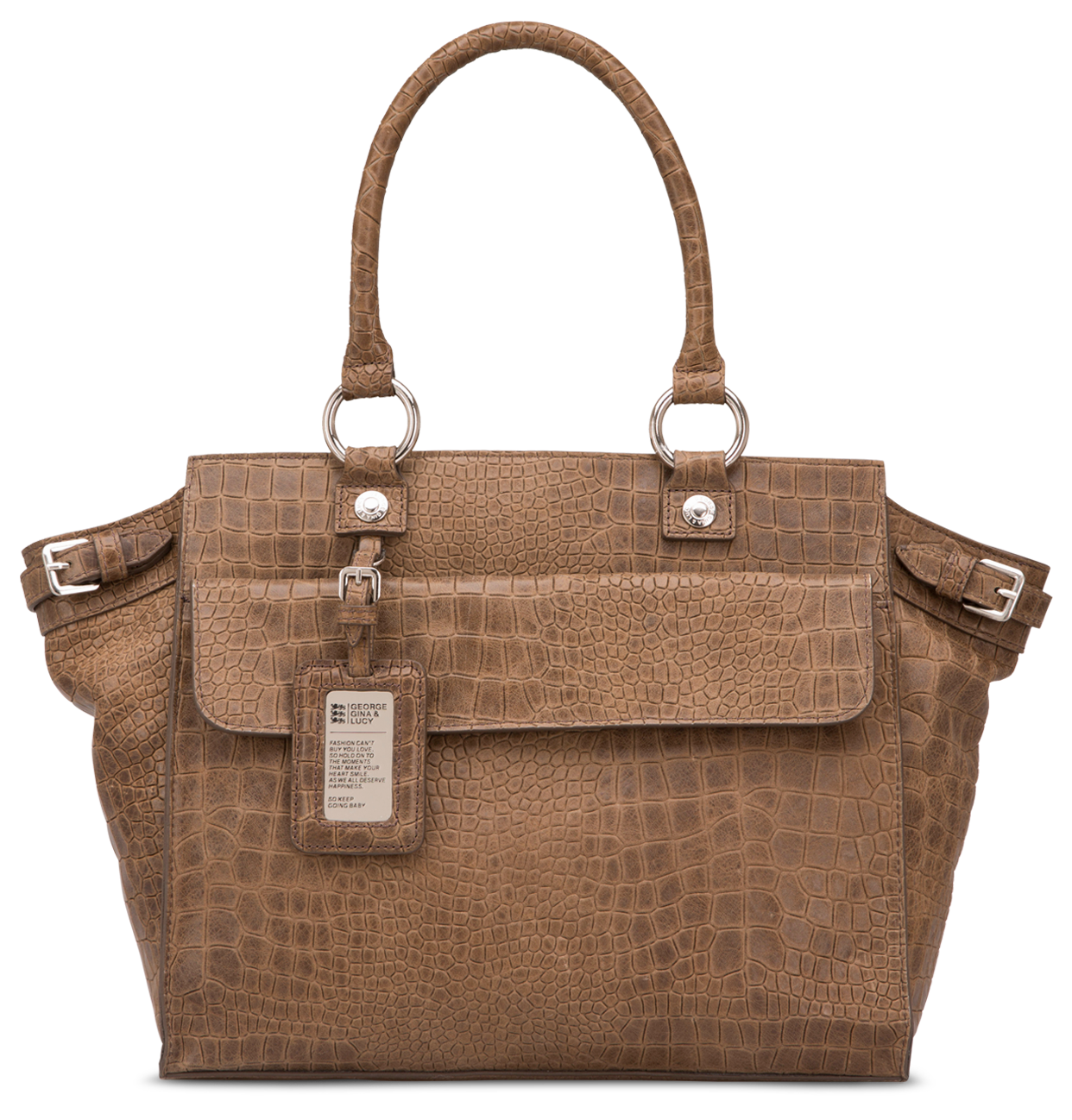 Download PNG image - Brown Leather Handbag PNG File 