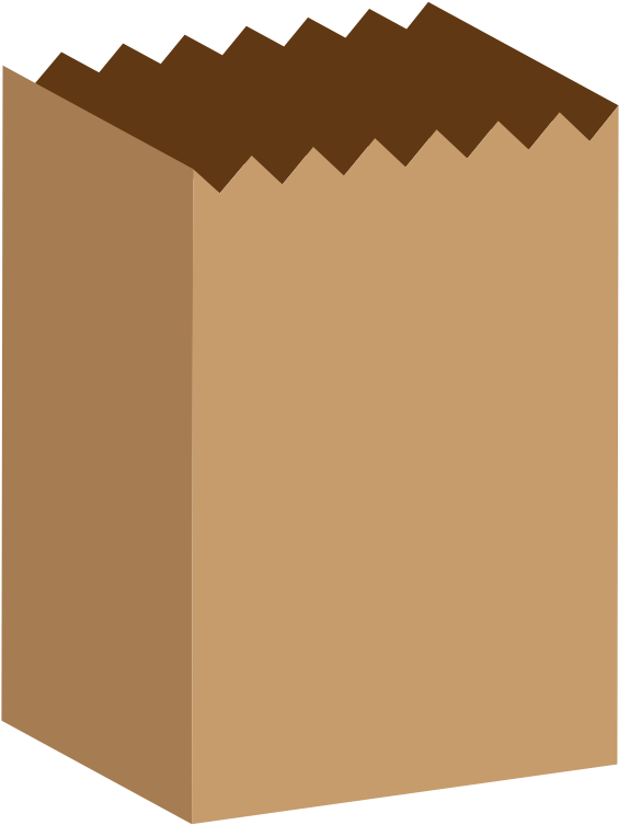 Download PNG image - Brown Paper Bag PNG Pic 