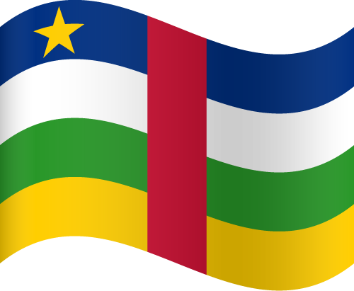 Download PNG image - Central African Republic Flag PNG Transparent 