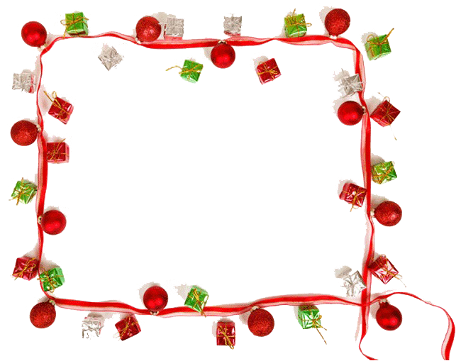 Download PNG image - Christmas Border PNG Picture 