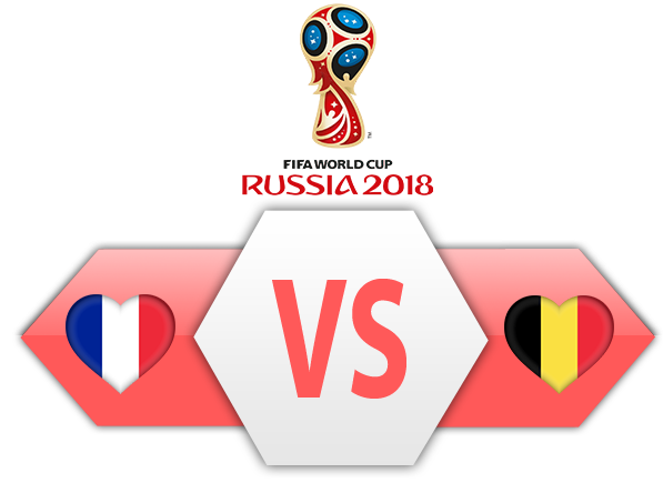 Download PNG image - FIFA World Cup 2018 Semi-Finals France VS Belgium PNG Clipart 