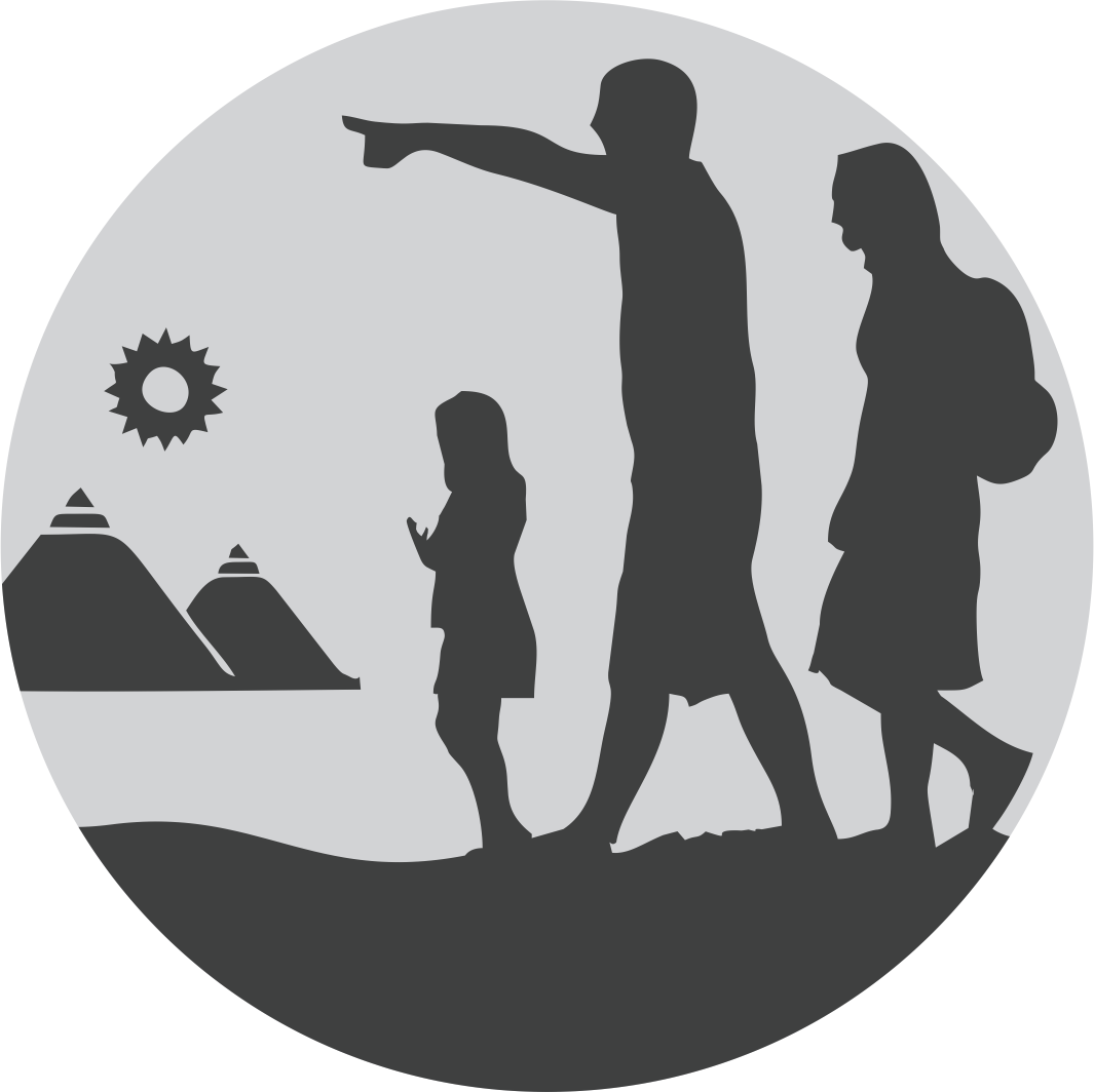 Download PNG image - Family Vacation Silhouette PNG 