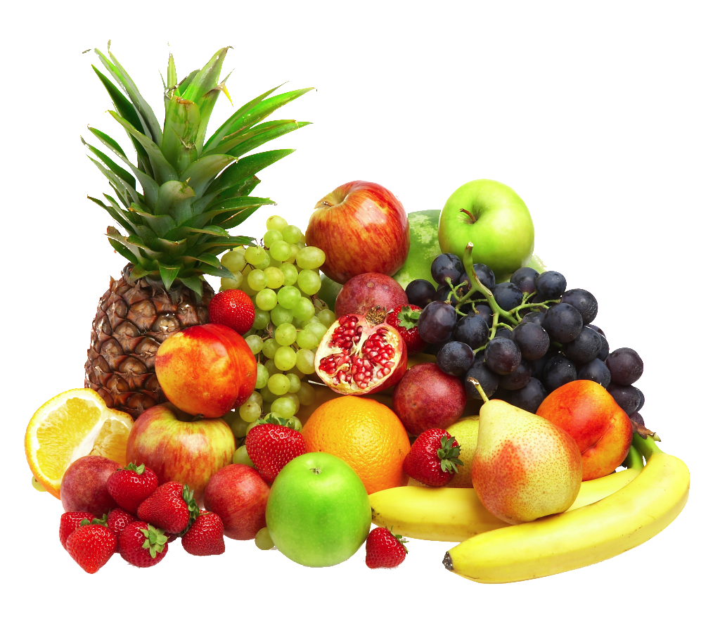 Download PNG image - Fresh Fruits PNG File 