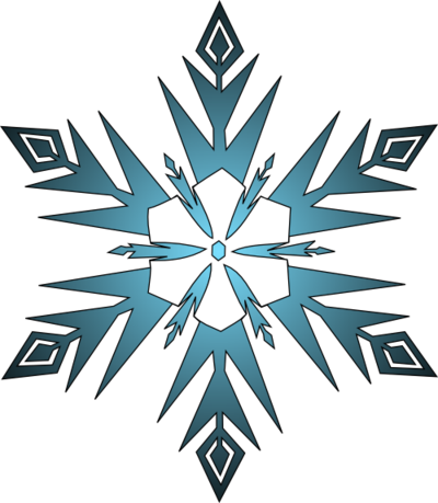 Download PNG image - Frozen Snowflake PNG Clipart 