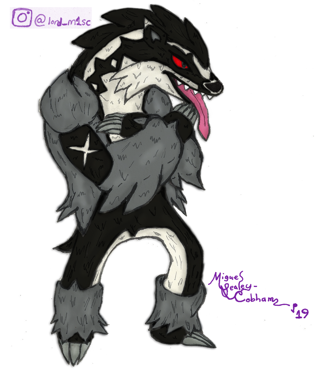 Download PNG image - Obstagoon Pokemon PNG HD 