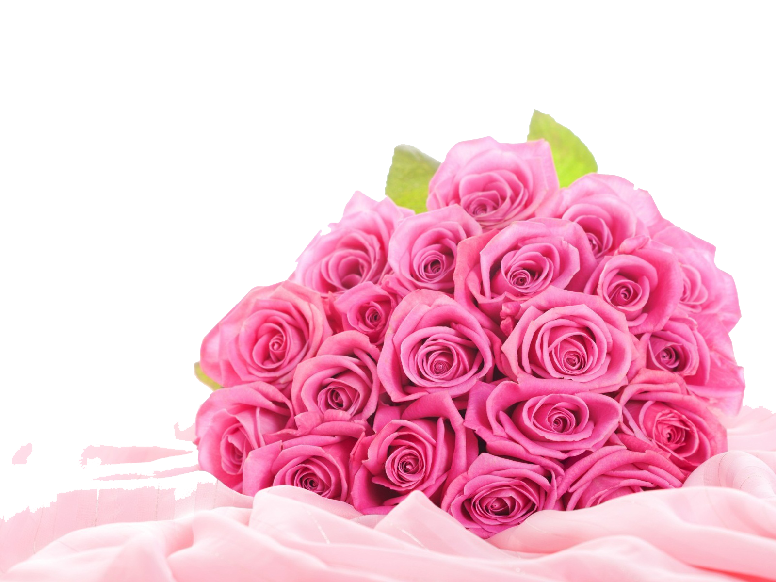 Download PNG image - Pink Roses Flowers Bouquet PNG Clipart 
