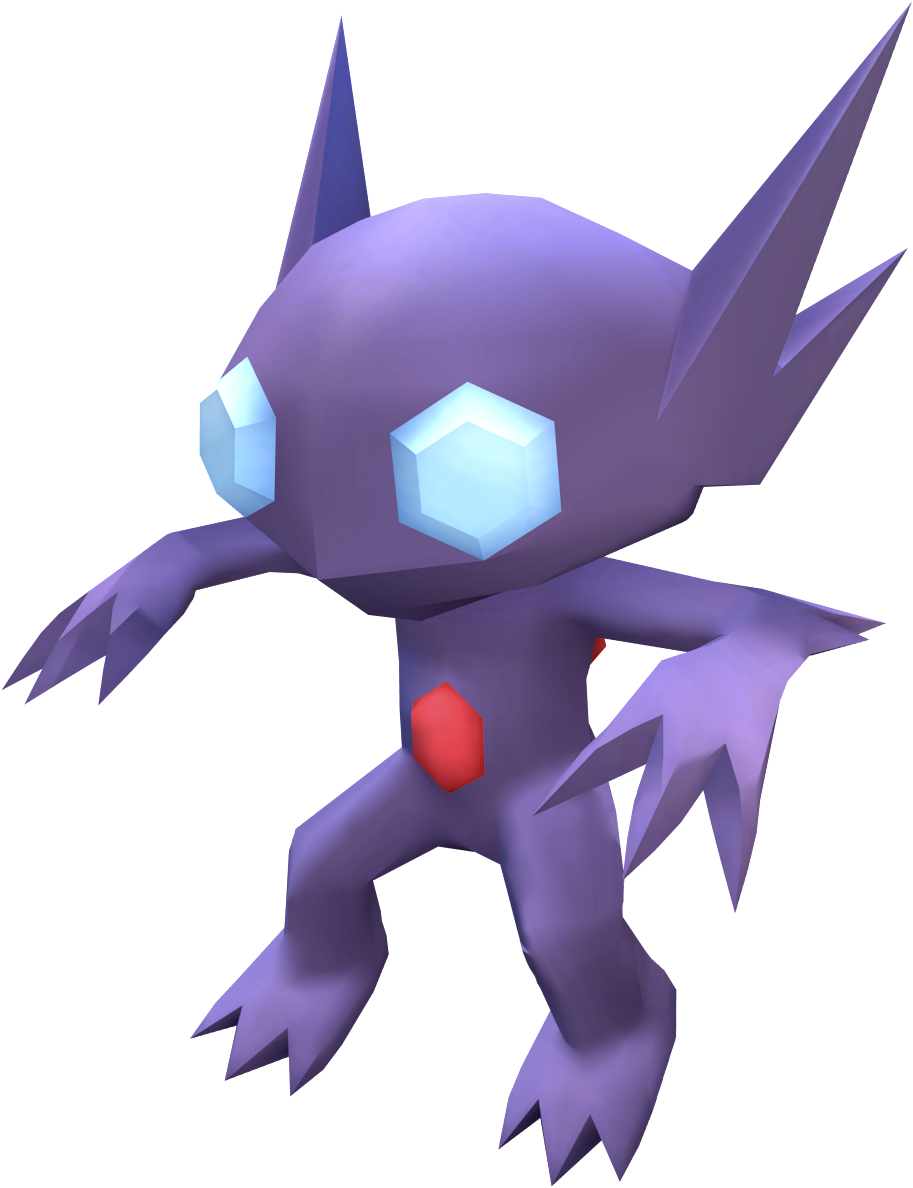 Download PNG image - Sableye Pokemon PNG Isolated Photo 