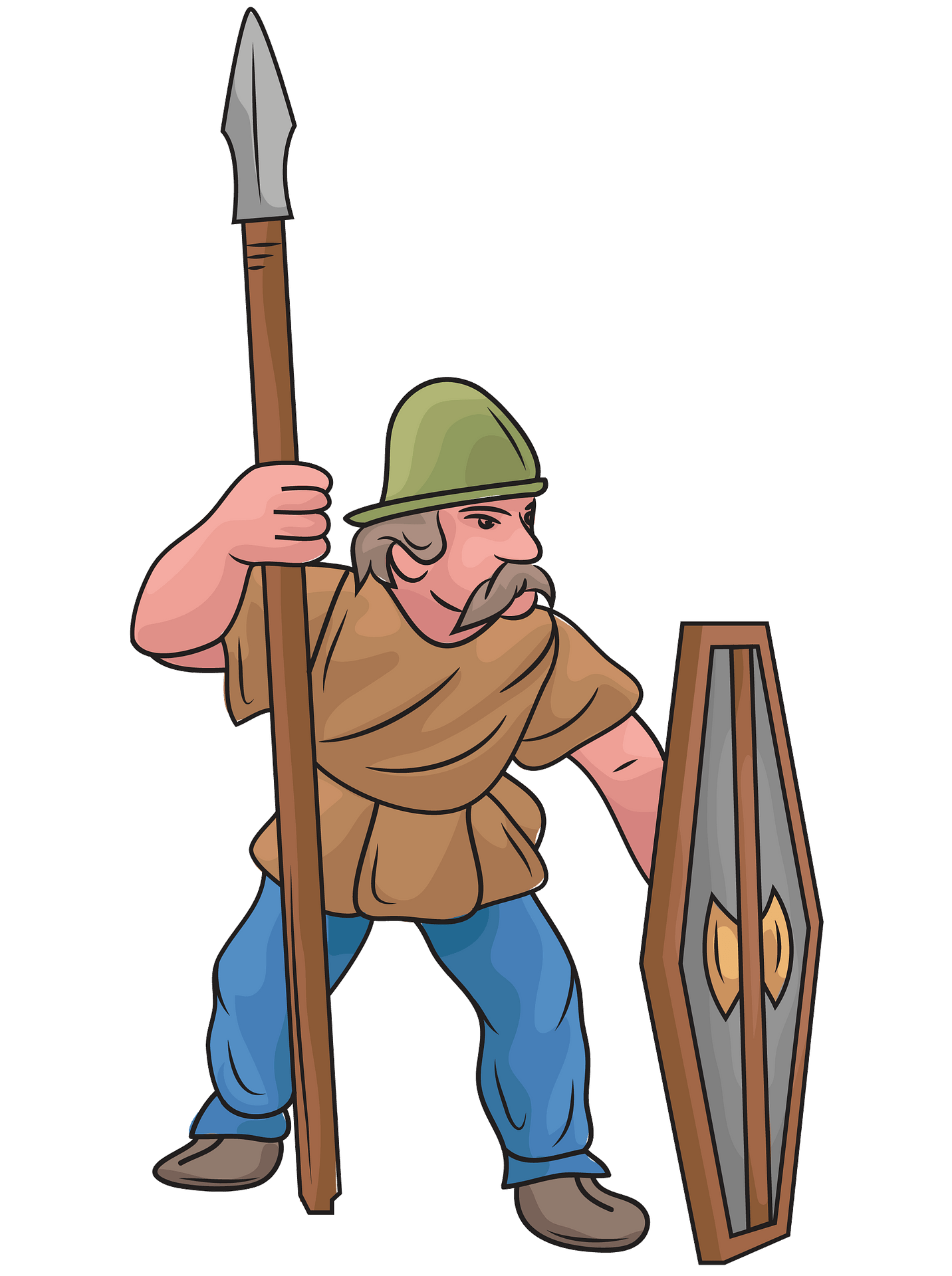 Download PNG image - Spear PNG Clipart 