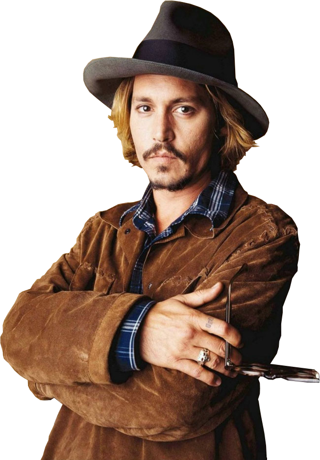 Download PNG image - Actor Johnny Depp Transparent PNG 