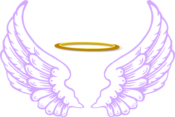 Download PNG image - Angel Halo Wings PNG Transparent Image 