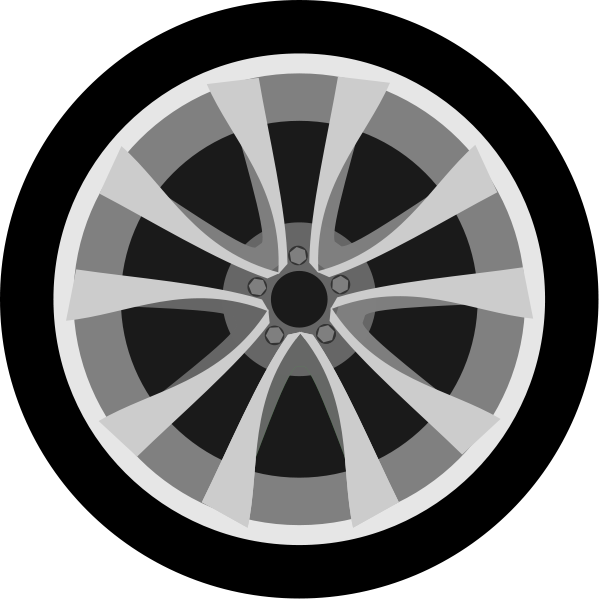 Download PNG image - Automobile Car Wheel Vector PNG Image 