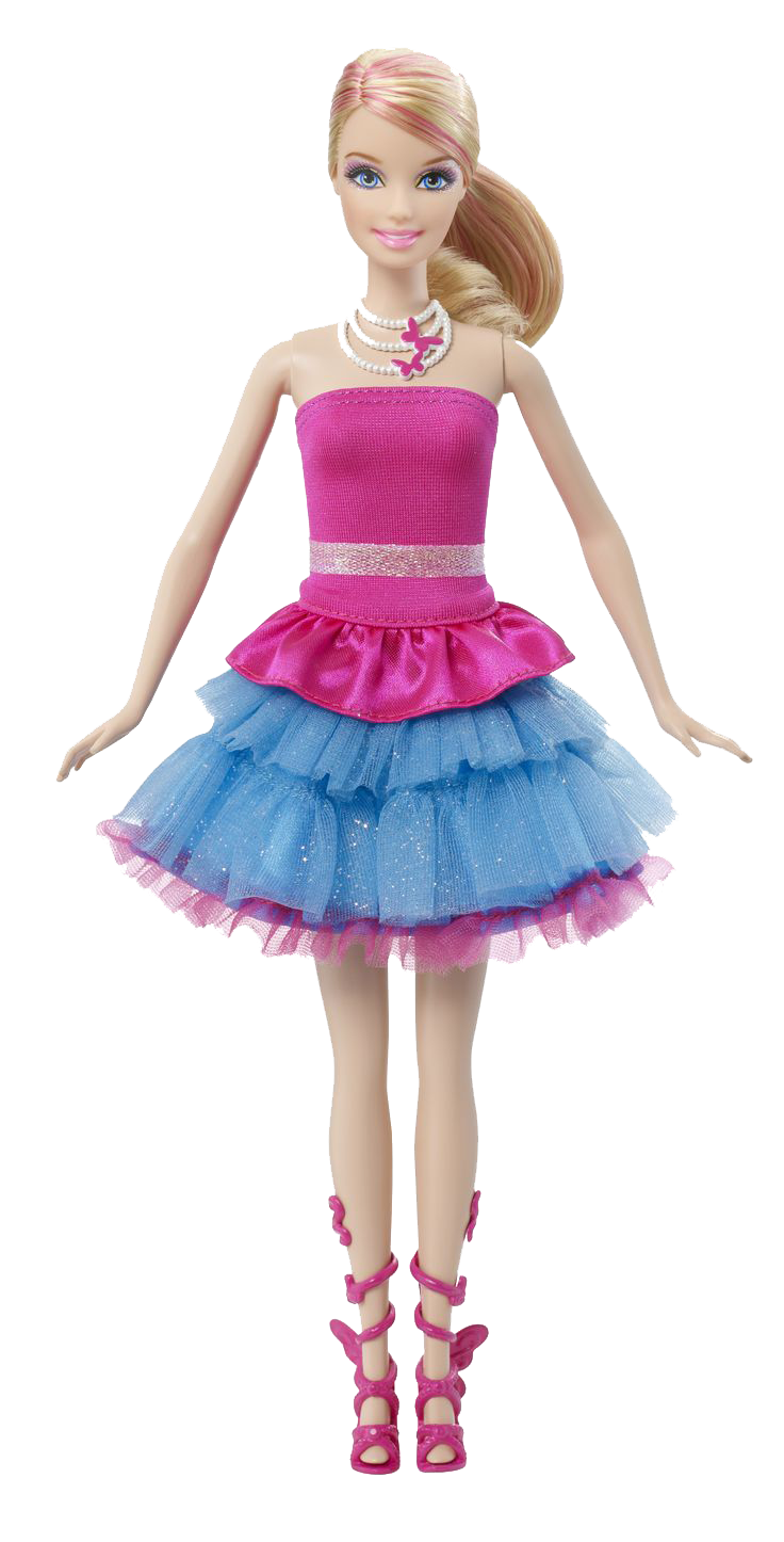 Download PNG image - Barbie Doll Smiling PNG 