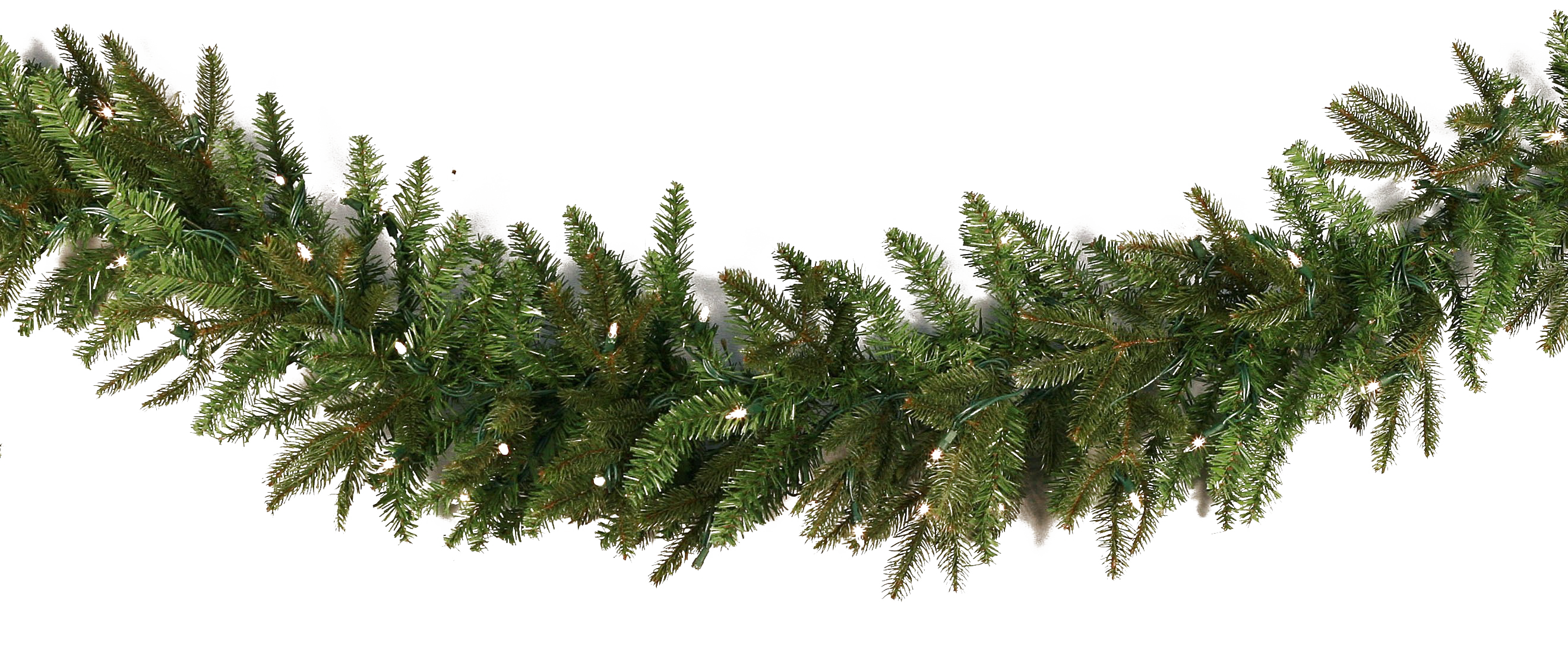 Download PNG image - Christmas Garland PNG Clipart 