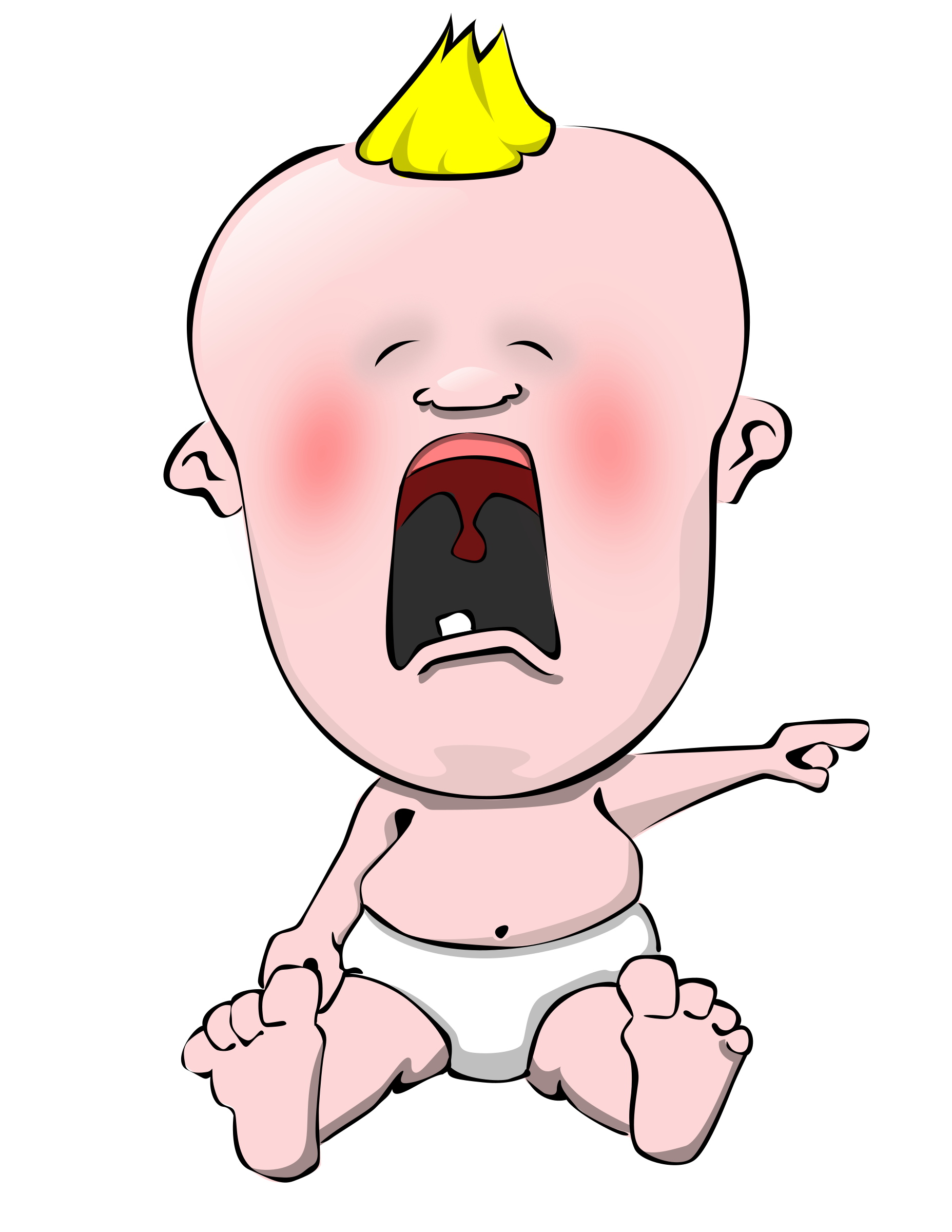 Download PNG image - Crying Baby Transparent PNG 