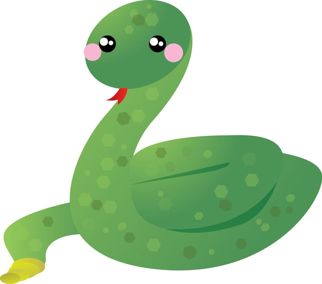Download PNG image - Cute Snake PNG Clipart 