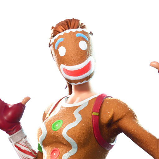 Download PNG image - Fortnite Gingerbread PNG Isolated HD 