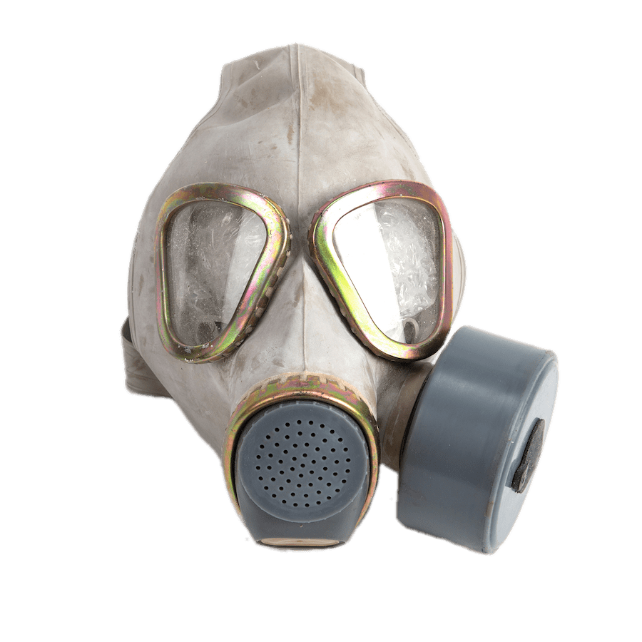 Download PNG image - Full Face Cool Gas Mask Transparent PNG 