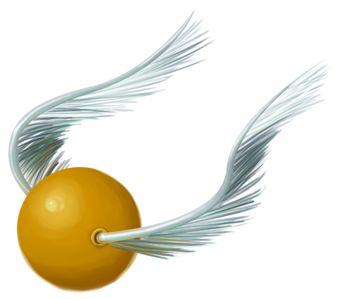 Download PNG image - Golden Snitch PNG Isolated Image 
