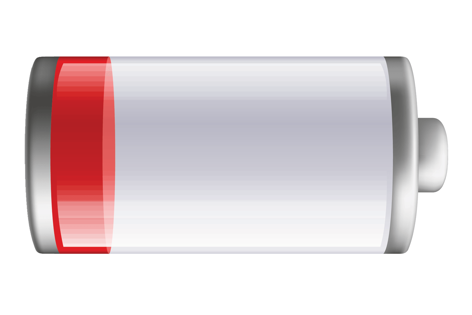 Download PNG image - Low Battery PNG Clipart 