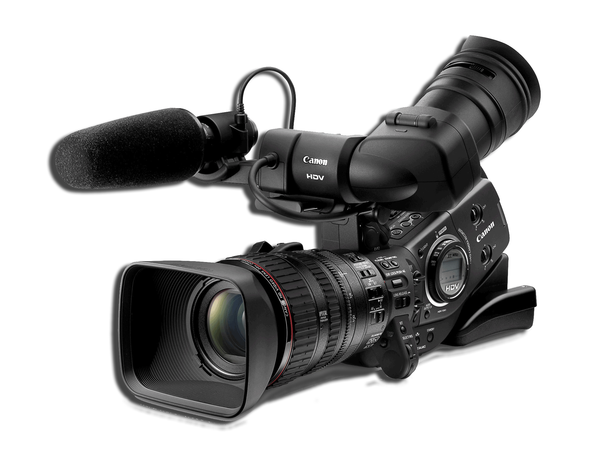 Download PNG image - Professional Film Camera Video Transparent PNG 