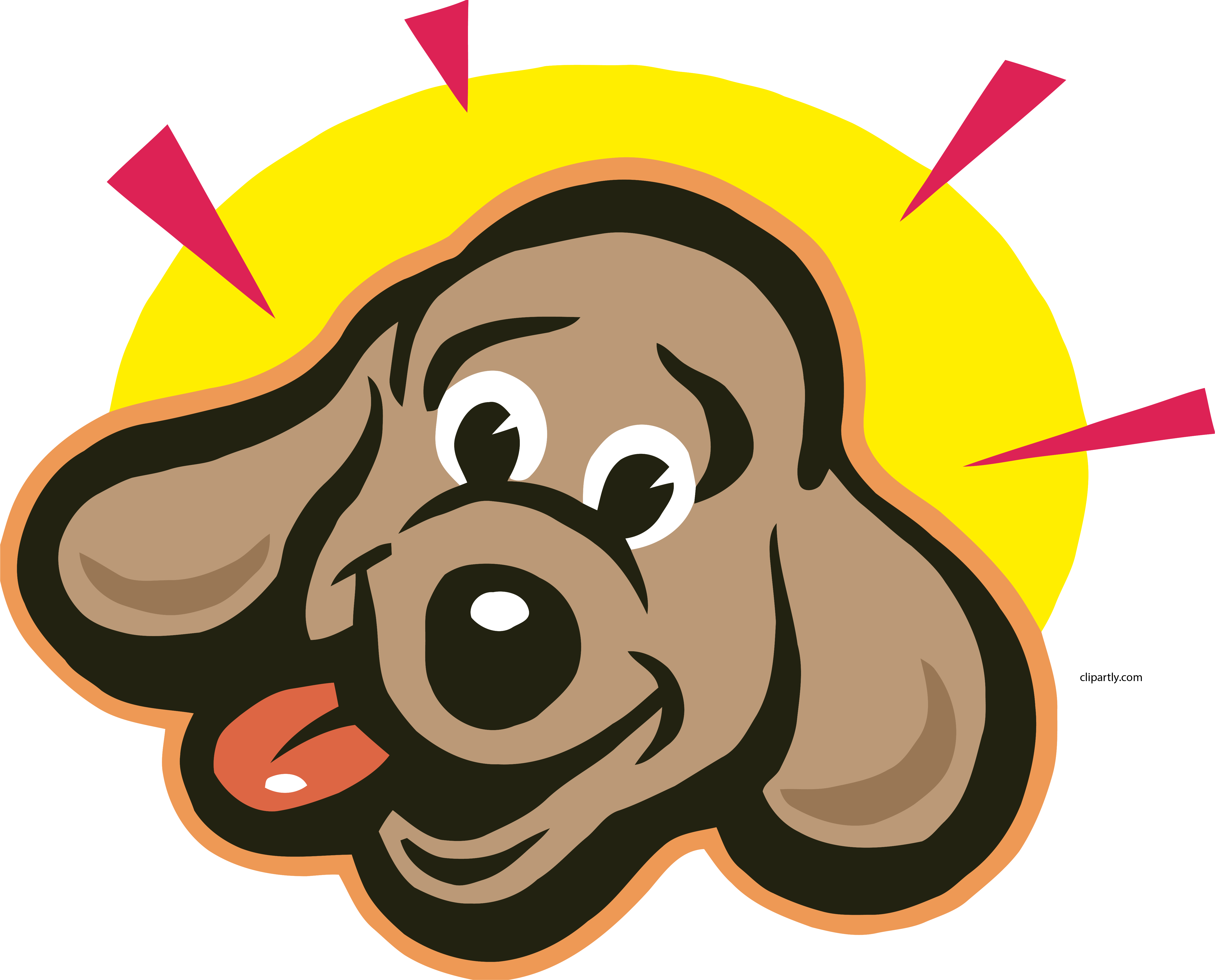 Download PNG image - Puppy Dog Face Transparent Background 