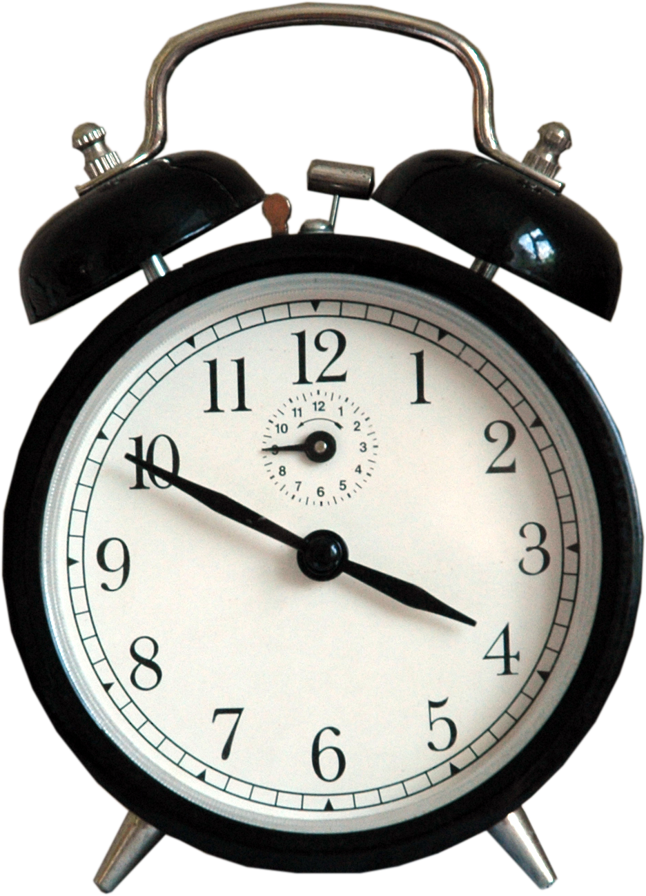 Download PNG image - Analog Alarm Clock PNG Image 