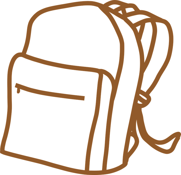 Download PNG image - Brown Backpack PNG Photo 