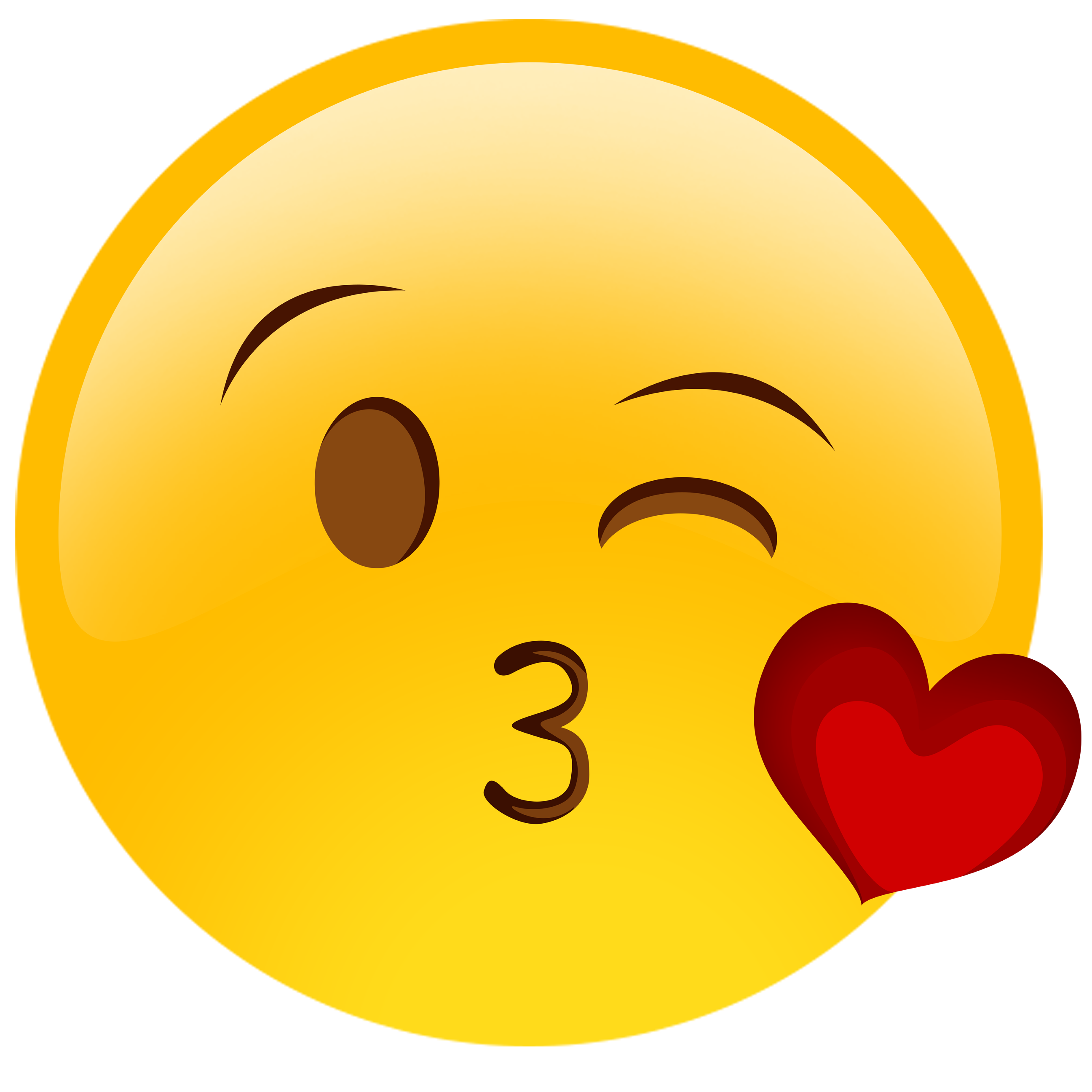 Download PNG image - Emoji Wink PNG Isolated Photos 