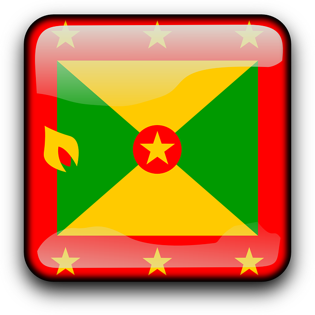 Download PNG image - Grenada Flag PNG Clipart 