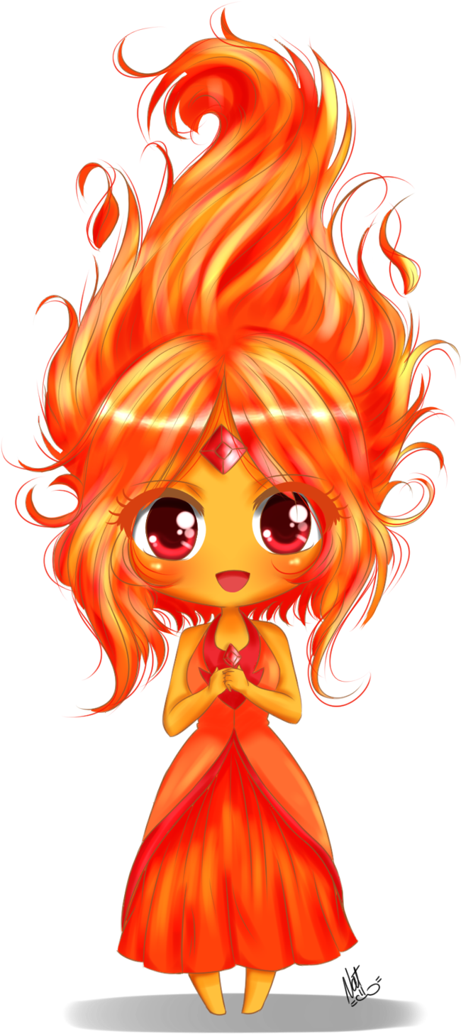 Download PNG image - Adventure Time Flame Princess PNG Free Download 