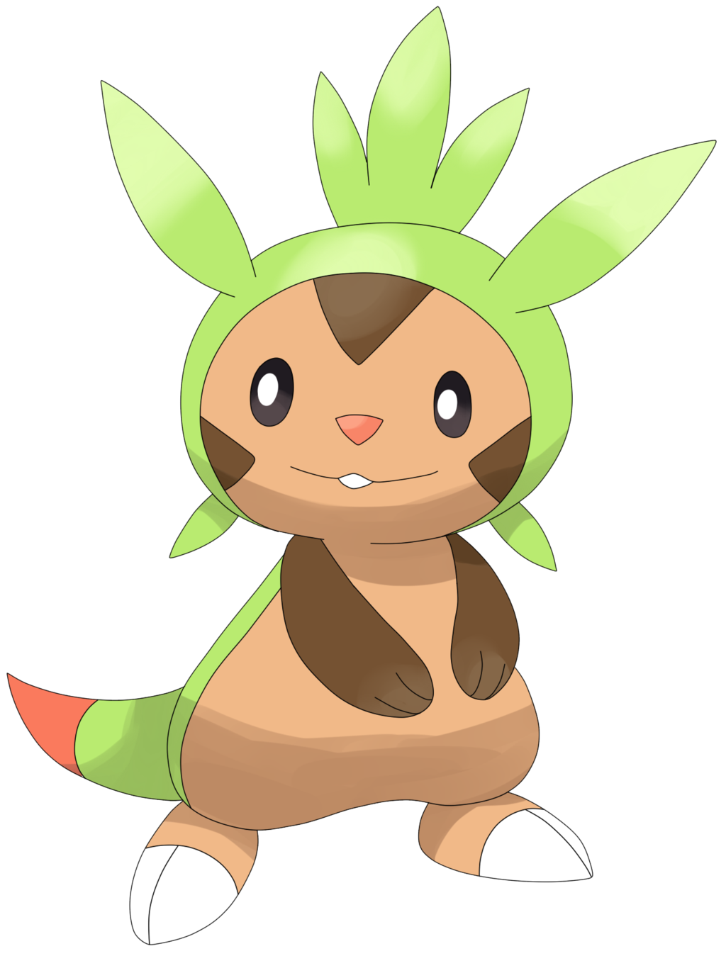 Download PNG image - Chespin Pokemon PNG Isolated Photo 