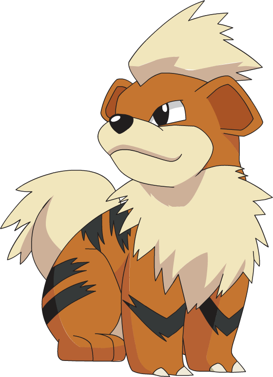 Download PNG image - Growlithe Pokemon PNG Background Image 