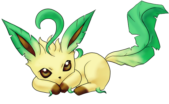 Download PNG image - Leafeon Pokemon PNG Pic 