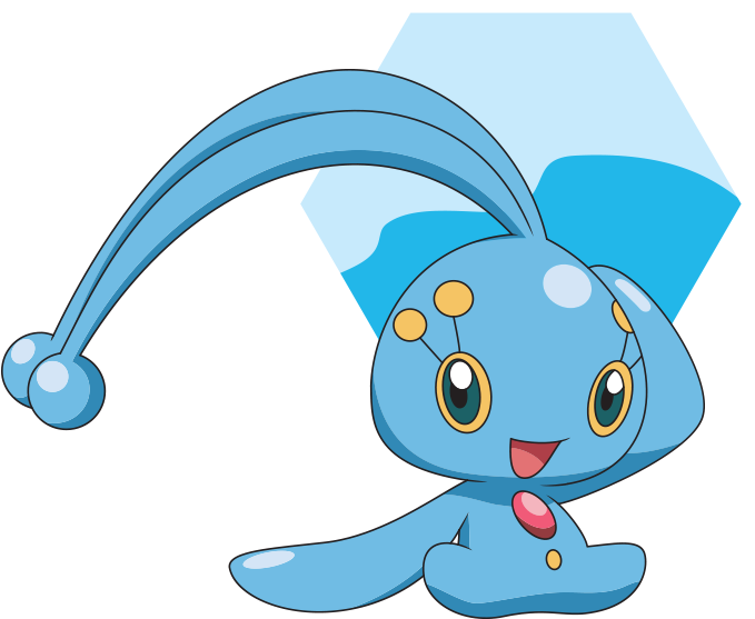 Download PNG image - Manaphy Pokemon PNG Background Image 