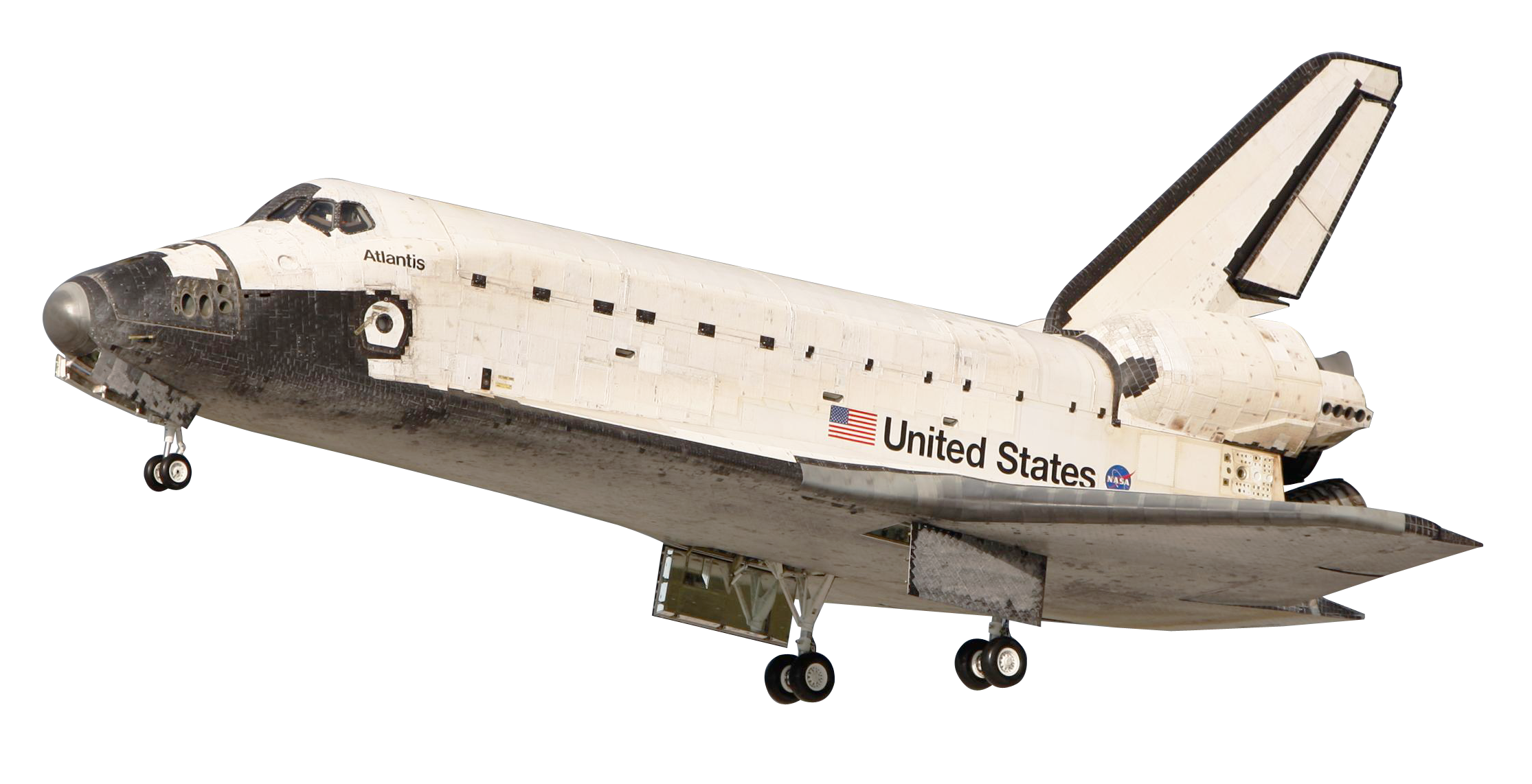 Download PNG image - Space Shuttle PNG Clipart 
